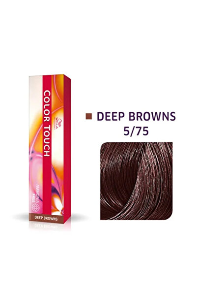 Wella Professionals Wella Color Touch Deep Browns 5/75 60 ml Vopsea de păr se...