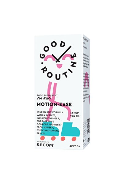 Secom Sirop pentru rau de miscare Motion-Ease Good Routine, 125 ml,