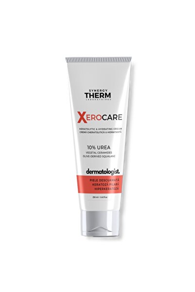 Synergy Therm Crema cheratolitica si hidratanta cu 10% uree Xerocare Dermatol...