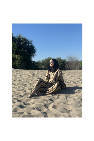 OllaCollection Batik Desenli İkili Takım