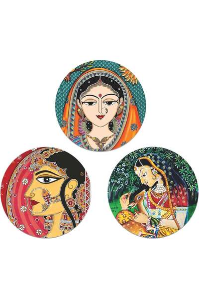 Ars Pack Of 3 Decorative Items For Home |Wooden Wall Hangings For Home Decora...