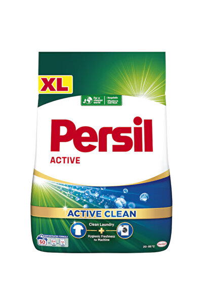 Persil Detergent Pudra Automat pentru Rufe - Active Clean, 50 spalari, 3,75 kg