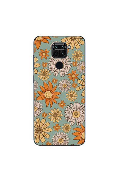 OEM Калъф, съвместим с Xiaomi Redmi Note 9, силиконов гел TPU, десен Винтидж ...