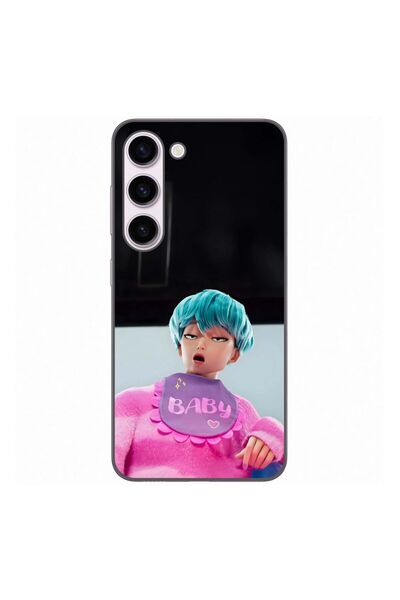 OEM Case compatible with Samsung Galaxy S23 Silicone Gel Tpu Pattern KPop Dem...
