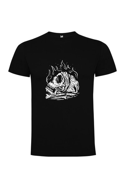 iLovePrints Fiery Death Contemplation Tshirt