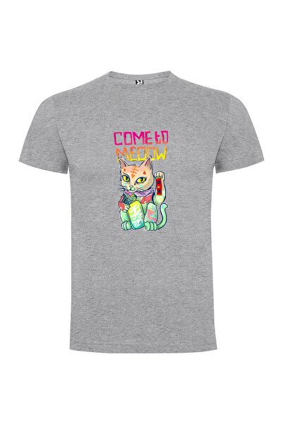 iLovePrints Soda-sipping feline frenzy Tshirt