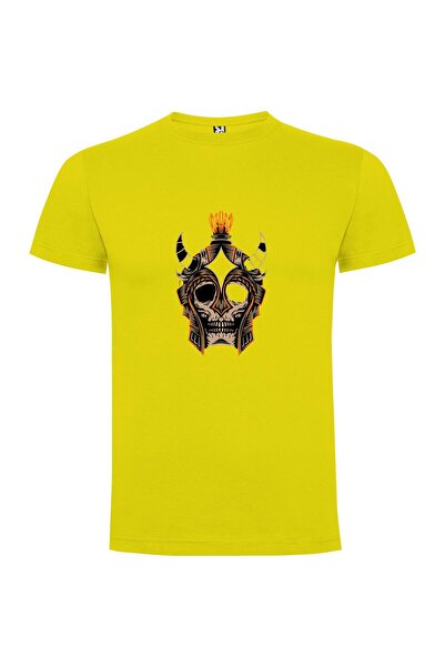 iLovePrints Horned Fantasy Skull Tshirt