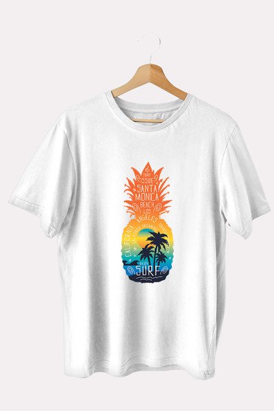 iLovePrints Μπλούζα Nature Καλοκαιρινός Ανανάς