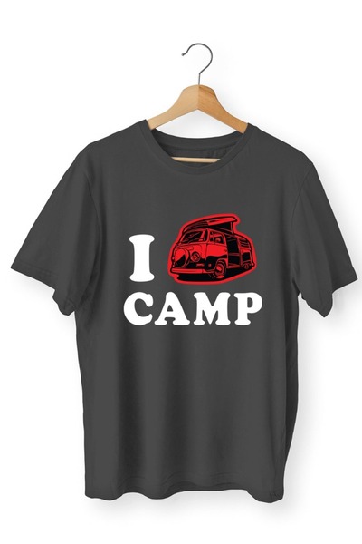iLovePrints Μπλούζα Αυτοκινήτου I Love Camp