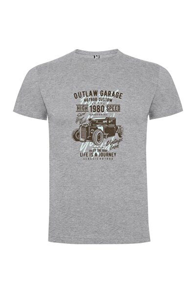iLovePrints Vintage Outlaw Hotrods Tshirt