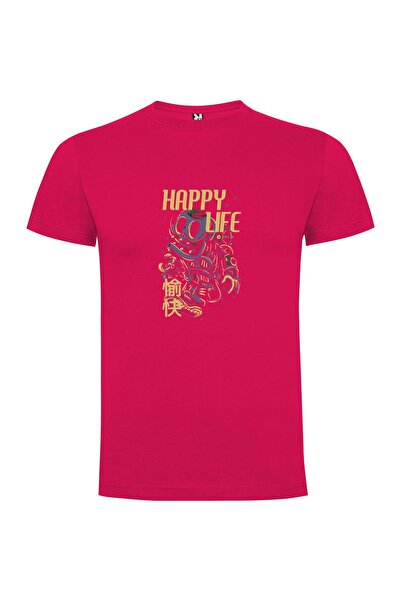 iLovePrints Life is Happy Art Tshirt