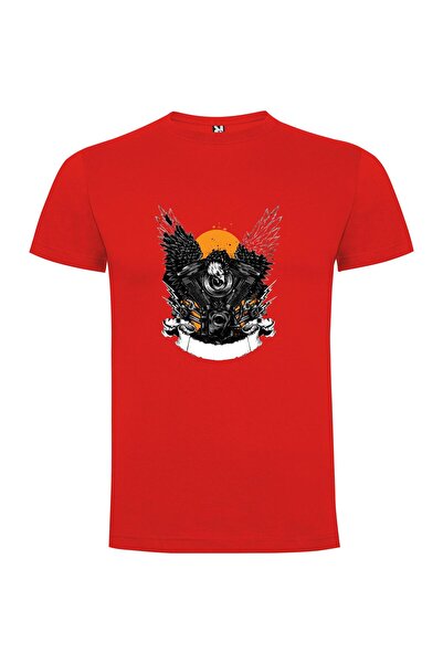 iLovePrints Winged Engines of Metal Tshirt