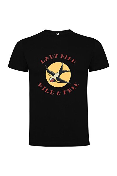 iLovePrints Wild Bird Lady Logo Tshirt