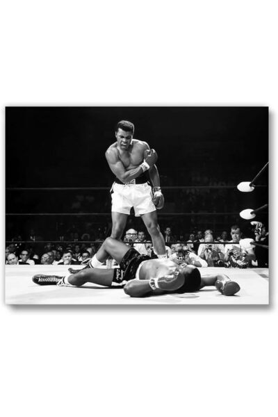 ESSESORIES Brooke & Vine Muhammad Ali Poster Wall Art Room Decor Self Adhesive