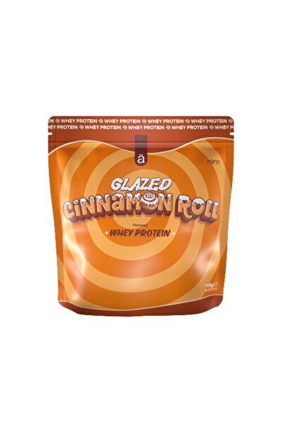 Nano Supps Whey Protein Glazed Cinnamon Roll 1kg - Whey Protein Glazed Cinnam...