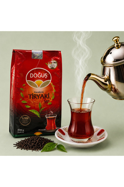 Doğuş Doguş Tiryaki Turkish Tea - Tiryaki Karadeniz Çayı (500g)