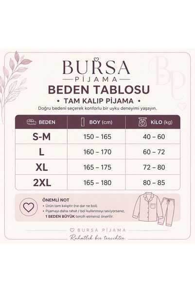 İpek Kadın İçi İp Askılı Altı Uzun Sabahlıklı Çiçek Desen Pijama Takımı