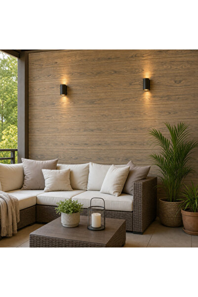 Vivendo Tapet Autocolant 3D Folie Lemn 70x70cm Maro Special Acoperire 0.5MP