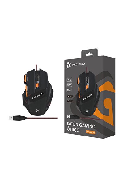 Pacifica Mouse de Gaming cu fir, Pacifico, NP-R1153, Negru