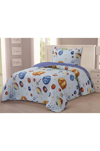 Ahsela Home Luxury Patterned Single Bedspread Set 180X220 cm – Ruffled Muslin...