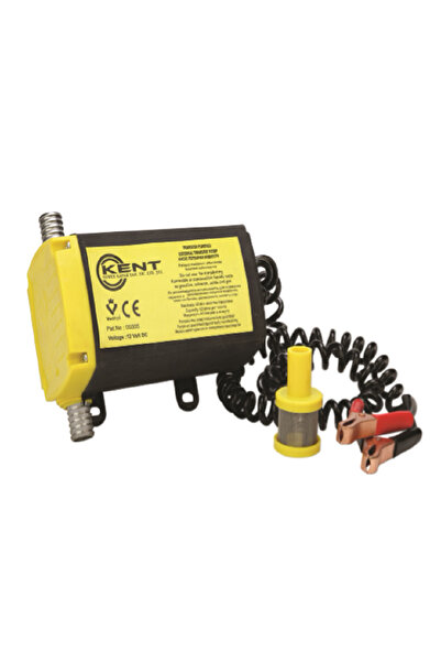 YTO KENT MAP09 12 VOLT DIŞTAN AKTARMALI MAZOT SU SIVI TRANSFER POMPASI FİLTRELİ