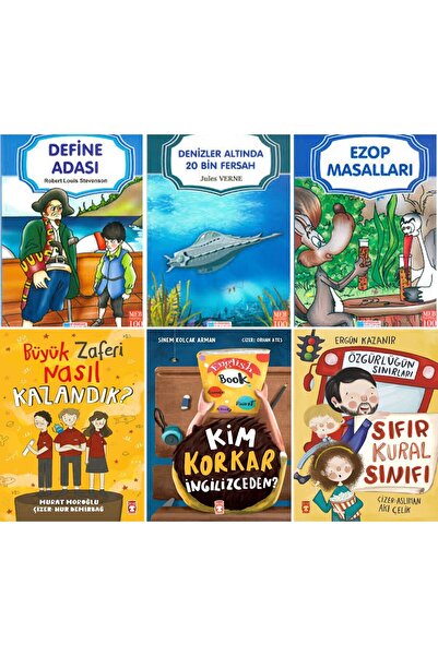 Timaş Çocuk 1.2.VE 3.SINIF Büyük Zaferi Nasıl Kazandık,Kim Korkar İngilizcede...