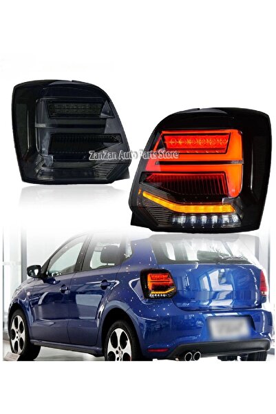 X POWER TUNİNG VW POLO 6C 2015-2016-2017 FÜME Q2 DİZAYN LEDLİ ARKA STOP LAMBASI