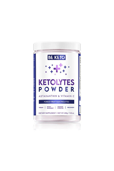 NO BRAND Beketo Elektrolity Ketolytes în pulbere - Fructe de pădure 200G