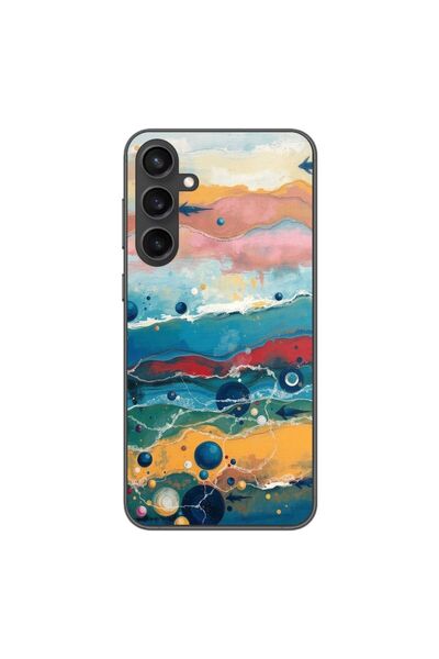 OEM Θήκη συμβατή με Samsung Galaxy S23 FE από σιλικόνη gel TPU με ζωγραφισμέν...
