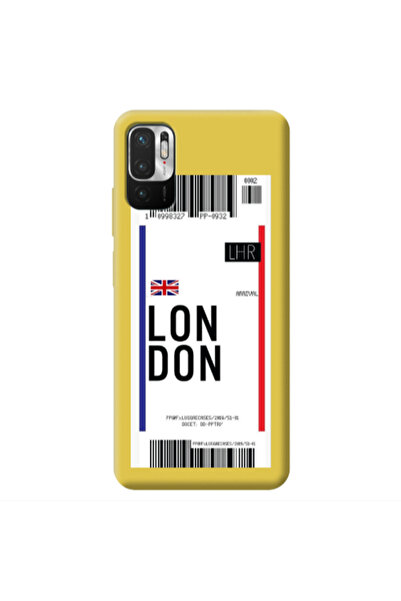 Other Xiaomi Redmi Note 10 Pro 5G London Arrival Yellow Colored Silicone TPU ...