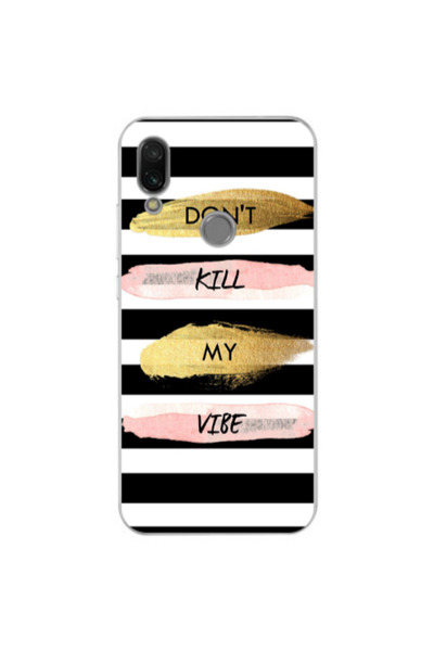 Other Xiaomi Redmi Note 7 Kill my vibe Transparent Silicone TPU Θήκη