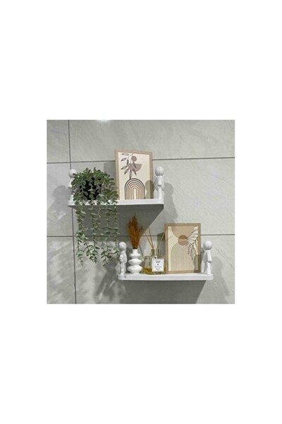 Empressco 4 Adet Beyaz Kendinden Yapışkanlı Craft Banyo Rafı Tarz Baharatlık ...