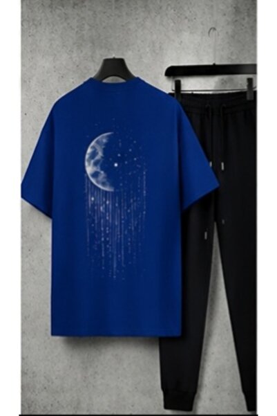 ZEMLİYA Sara Unisex Oversize Shorts Set Short Sleeve T-Shirt Comfortable Fit ...