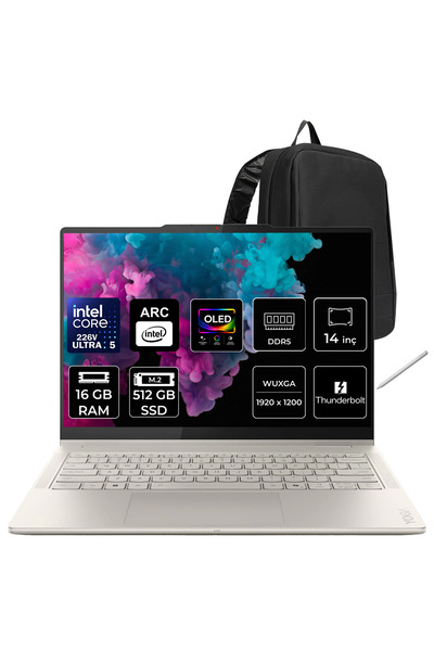 LENOVO Yoga 7 Core Ultra 5 226V 16GB RAM 512GB SSD 14" FHD+ OLED Multi-Touch ...