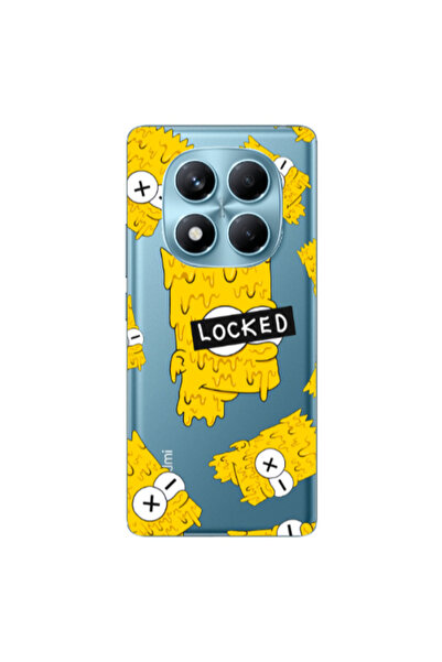 Other Xiaomi Redmi Note 14 Pro Bart Simpson Transparent Silicone TPU Θήκη