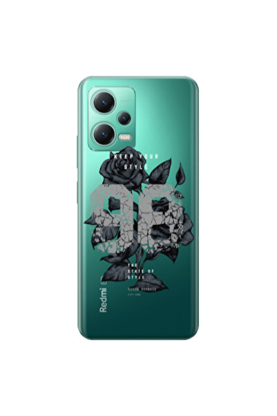 Other Xiaomi Redmi Note 12 Pro Plus 5G Flower 98 Transparent Silicone TPU Θήκη