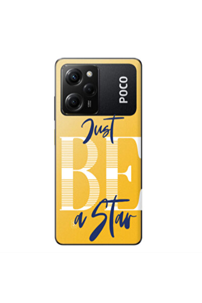 Other Xiaomi Poco X5 Pro Just Be a Star Transparent Silicone TPU Θήκη