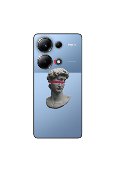 Other Xiaomi Poco M6 Pro 4G Half statue Transparent Silicone TPU Θήκη