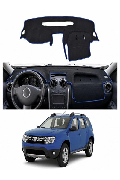 e-biz Dacia Duster (2017-2021) Uyumlu Torpido Koruma Örtüsü Oto Kılıfı Siyah ...