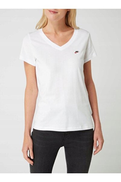 Nike W Nsw Tee V-izrez ženska bela majica