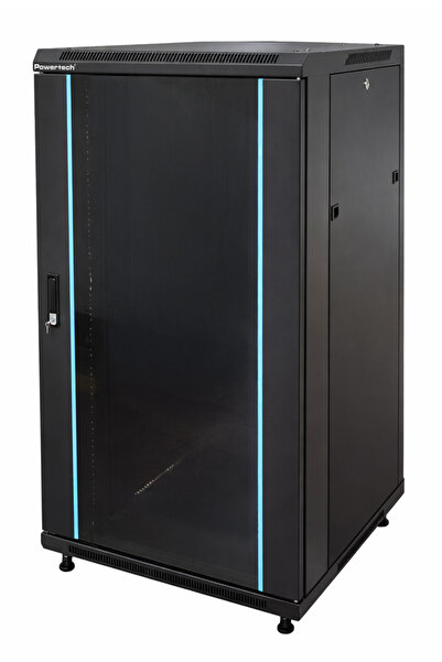 POWERTECH επιδαπέδια καμπίνα rack 19" NETW-0040, 600 x 800 x 1166mm, 22U