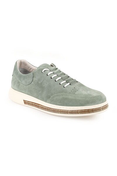 Libero Women's Sneaker Suede Thick Lightweight Eva Sole with Hole Detail Styl...