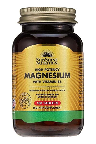 SUNSHINE HIGH MAG W/VIT B6 TAB100:2228
