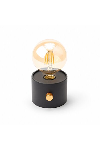 Zâna Casei Lampă de masă decorativă mini cu bec retro cu lumină caldă, lumino...