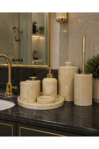 GenelTedarik Snby 7 Piece Bathroom Set