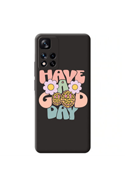 Other Xiaomi Redmi Note 11 Pro 5G Have A Good day Black Colored Silicone TPU ...