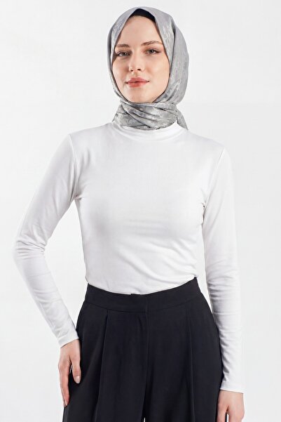 byözlemyazan Long Sleeve Basic Cotton Combed Cotton Women's Bodysuit