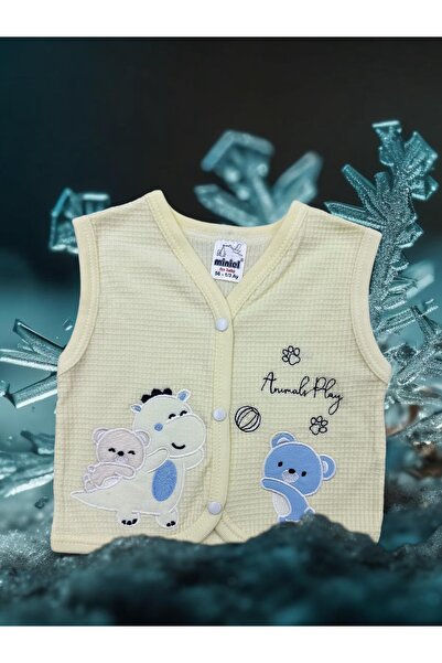 Tuas baby PENYE DİNAZORLU BEBEK YELEĞİ