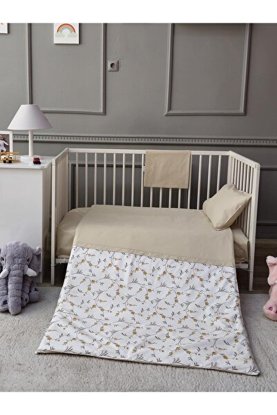 Yuar Baby Baby Duvet Cover Set - Brown