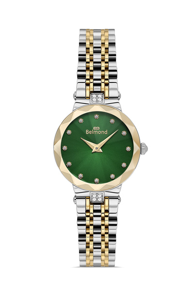 Belmond Srl1173.270 Green & Gold Steel Cord Women's Wristwatch